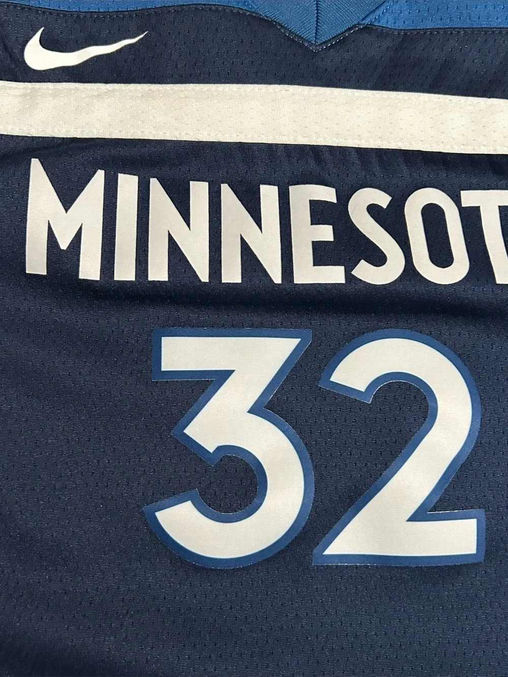 Nike Large Karl Anthony Towns Minnesota Timberwolves Jersey #32